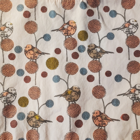 Mamas & Papas Cotton Dress – Size 18 months to 2 Years– Blush Pink, Bird Pattern - Picture 6 of 7